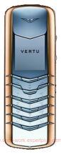 Vertu Signature Stainless Steel with Red Metal Bezel